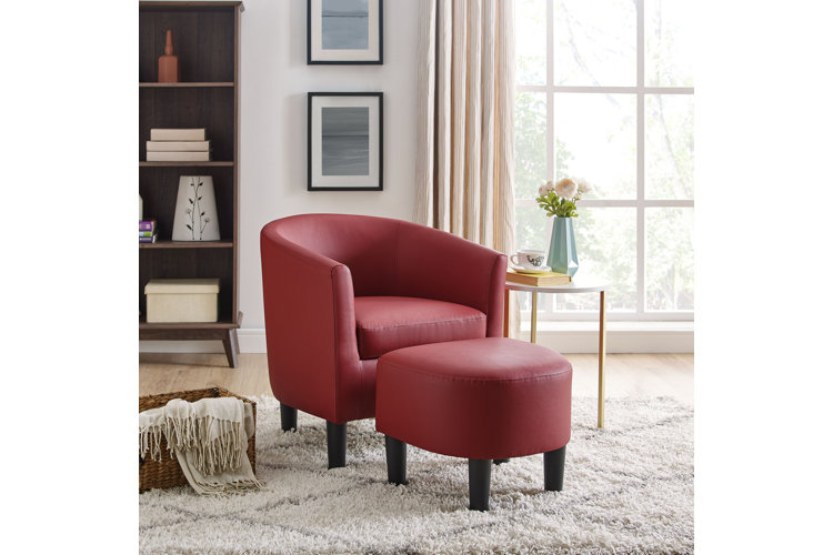 Wayfair club discount chairs with ottoman